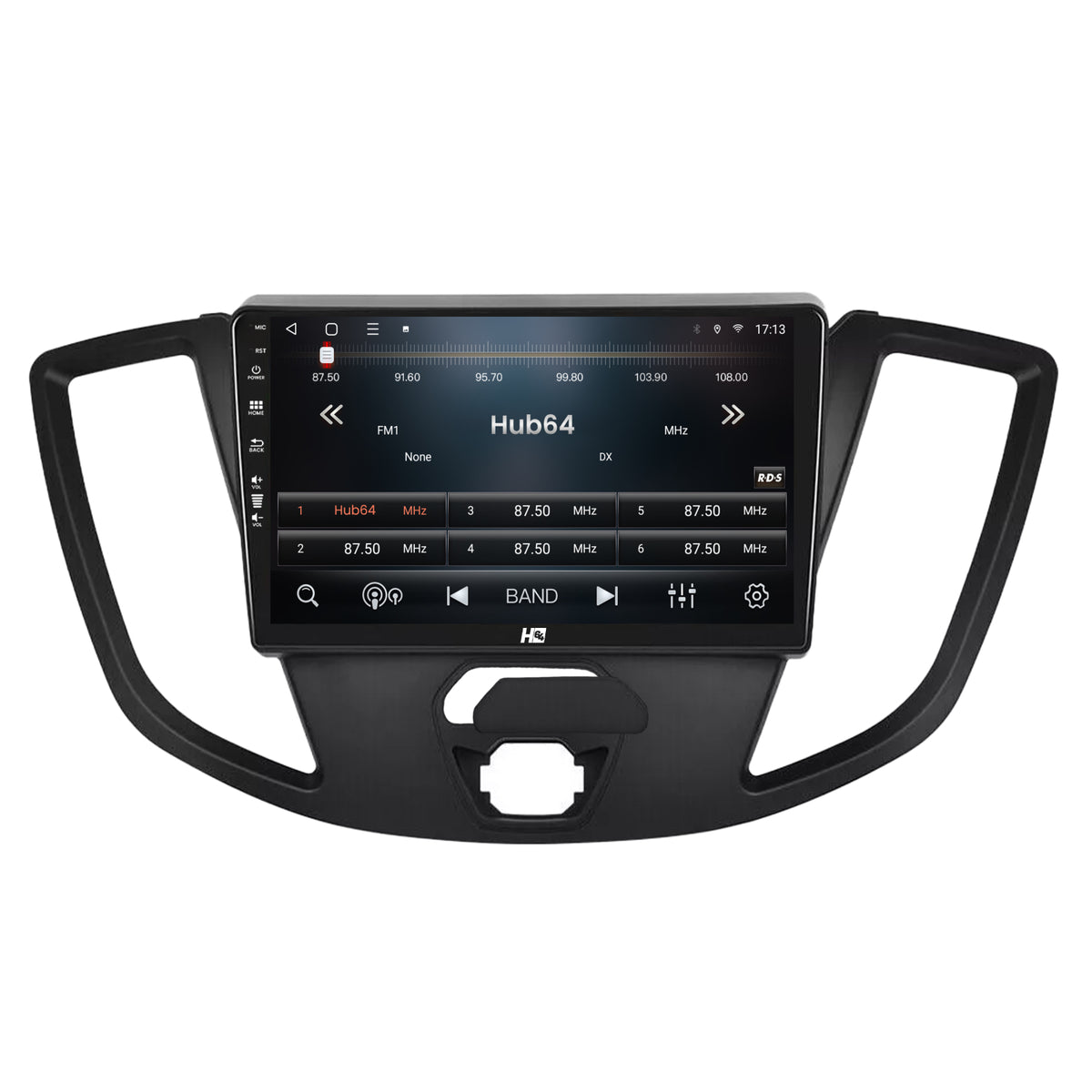 Navigatie HUB64 Ford Transit (2014-2020), 4GB RAM, Android, Quadcore, DSP, GPS, Wi-FI, Carplay, Android Auto, USB, Bluetooth, Waze, Touchscreen, 9 inch