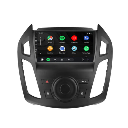 Navigatie HUB64 Ford Transit (2014-2020), 6GB RAM, Android, Octacore, Slot Sim 4G, DSP, GPS, Wi-FI, Carplay, Android Auto, USB, Bluetooth, Waze, Touchscreen, 9 Inch