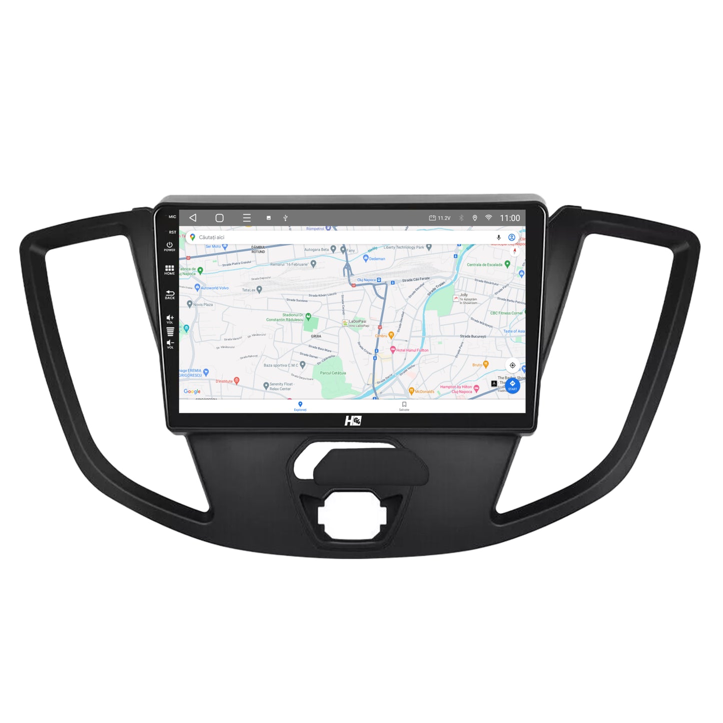 Navigatie HUB64 Ford Transit (2014-2020), Android 13,HB-Quadcore / 2GB RAM + 32GB ROM, 9 inch
