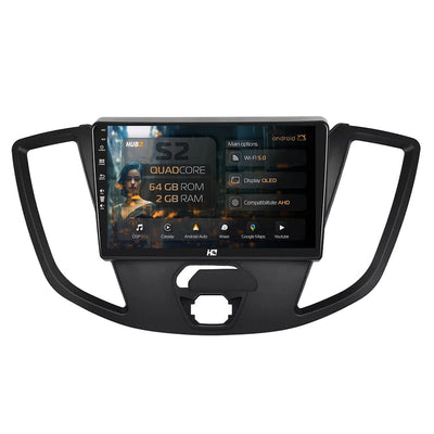 Navigatie HUB64 Ford Transit (2014-2020), Android 13,HB-Quadcore / 2GB RAM + 32GB ROM, 9 inch