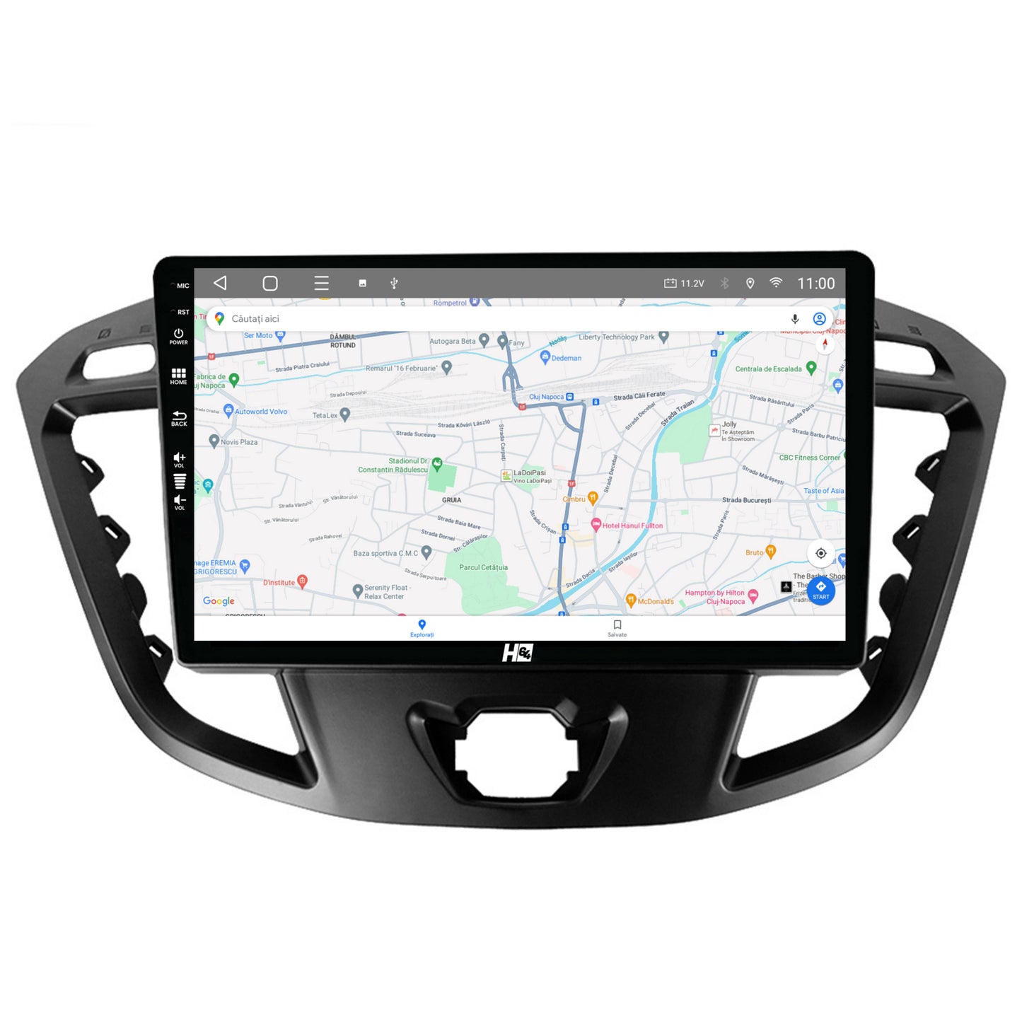 Navigatie HUB64 Ford Transit / Tourneo (2012-2020), Android,HB-Quadcore / 2GB RAM + 64GB ROM, 9 inch