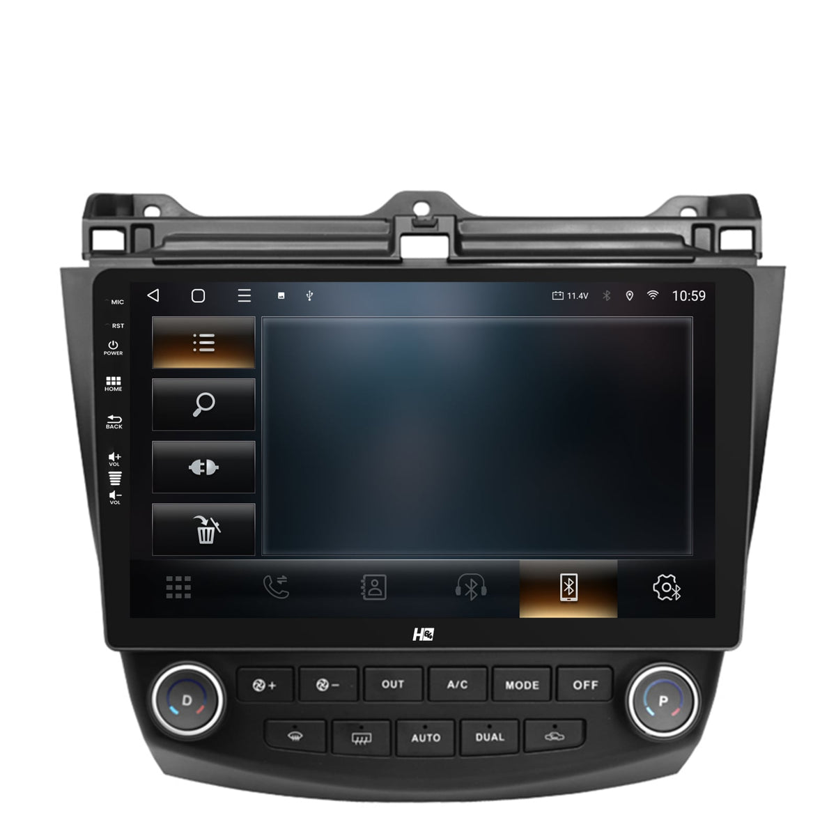 Navigatie HUB64 Honda Accord 7 (2005-2008), 2GB RAM, Android, GPS, Wi-FI, Carplay, Android Auto, USB, Bluetooth, Radio, Waze, Touchscreen, 10.1 inch