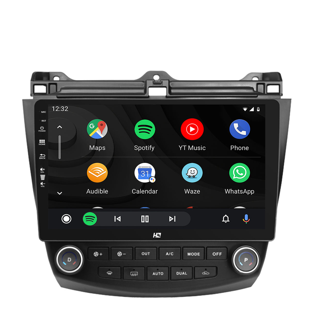 Navigatie HUB64 Honda Accord 7 (2005-2008), 2GB RAM, Android, GPS, Wi-FI, Carplay, Android Auto, USB, Bluetooth, Radio, Waze, Touchscreen, 10.1 inch