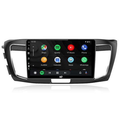 Navigatie HUB64 Honda Accord 9 (2013-2017), 8GB RAM, Android, Octacore, Slot Sim 4G, DSP, GPS, Wi-FI, Carplay, Android Auto, USB, Bluetooth, Waze, Touchscreen, 10.1 Inch