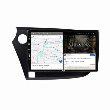 Navigatie HUB64 Honda Insight (2009-2014), 2GB RAM, Android, GPS, Wi-FI, Carplay, Android Auto, USB, Bluetooth, Radio, Waze, Touchscreen, 9 inch