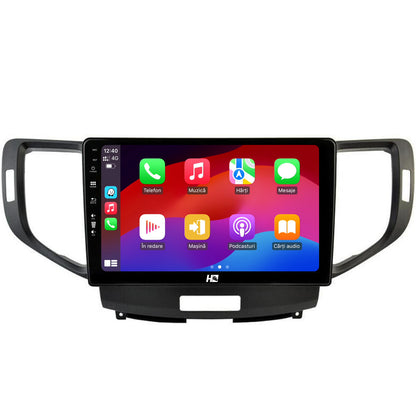 Navigatie HUB64 Honda Accord VIII (2008-2012), 8GB RAM, Android, Octacore, Slot Sim 4G, DSP, GPS, Wi-FI, Carplay, Android Auto, USB, Bluetooth, Waze, Touchscreen, 9 Inch