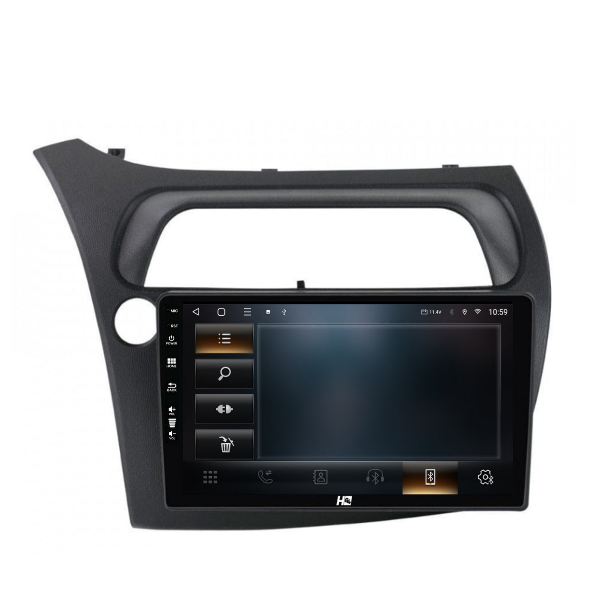 Navigatie HUB64 Honda Civic Hatchback (2006-2011), 4GB RAM, Android, Quadcore, DSP, GPS, Wi-FI, Carplay, Android Auto, USB, Bluetooth, Waze, Touchscreen, 9 inch