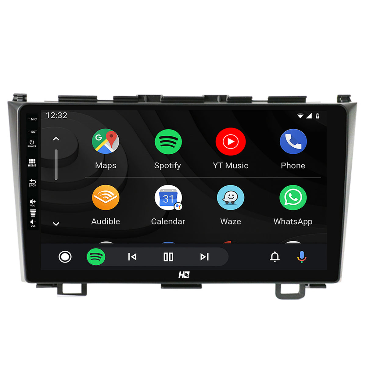 Navigatie HUB64 Honda CRV (2006-2012), 4GB RAM, Android, Quadcore, DSP, GPS, Wi-FI, Carplay, Android Auto, USB, Bluetooth, Waze, Touchscreen, 9 inch