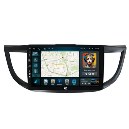 Navigatie HUB64 Honda CRV (2011-2016), 6GB RAM, Android, Octacore, Slot Sim 4G, DSP, GPS, Wi-FI, Carplay, Android Auto, USB, Bluetooth, Waze, Touchscreen, 10.1 Inch