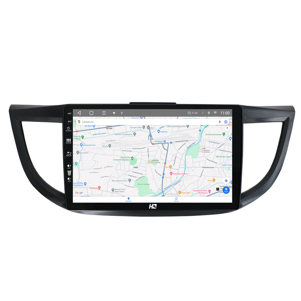 Navigatie HUB64 Honda CRV (2011-2016), 6GB RAM, Android, Octacore, Slot Sim 4G, DSP, GPS, Wi-FI, Carplay, Android Auto, USB, Bluetooth, Waze, Touchscreen, 10.1 Inch