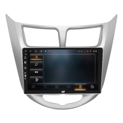 Navigatie HUB64 Hyundai Accent (2011-2016), 8GB RAM, Android, Octacore, Slot Sim 4G, DSP, GPS, Wi-FI, Carplay, Android Auto, USB, Bluetooth, Waze, Touchscreen, 9 Inch