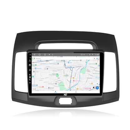 Navigatie HUB64 Hyundai Elantra (2006-2011), 4GB RAM, Android, Quadcore, DSP, GPS, Wi-FI, Carplay, Android Auto, USB, Bluetooth, Waze, Touchscreen, 9 inch