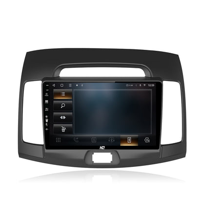 Navigatie HUB64 Hyundai Elantra (2006-2011), 4GB RAM, Android, Octacore, Slot Sim 4G, DSP, GPS, Wi-FI, Carplay, Android Auto, USB, Bluetooth, Waze, Touchscreen, 9 inch