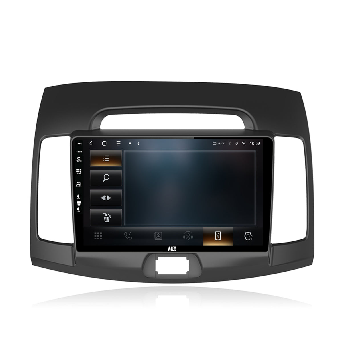 Navigatie HUB64 Hyundai Elantra (2006-2011), 8GB RAM, Android, Octacore, Slot Sim 4G, DSP, GPS, Wi-FI, Carplay, Android Auto, USB, Bluetooth, Waze, Touchscreen, 9 Inch