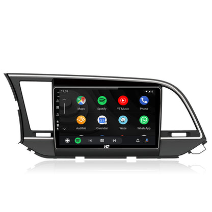 Navigatie HUB64 Hyundai Elantra (2015-2018), 4GB RAM, Android, Octacore, Slot Sim 4G, DSP, GPS, Wi-FI, Carplay, Android Auto, USB, Bluetooth, Waze, Touchscreen, 9 inch