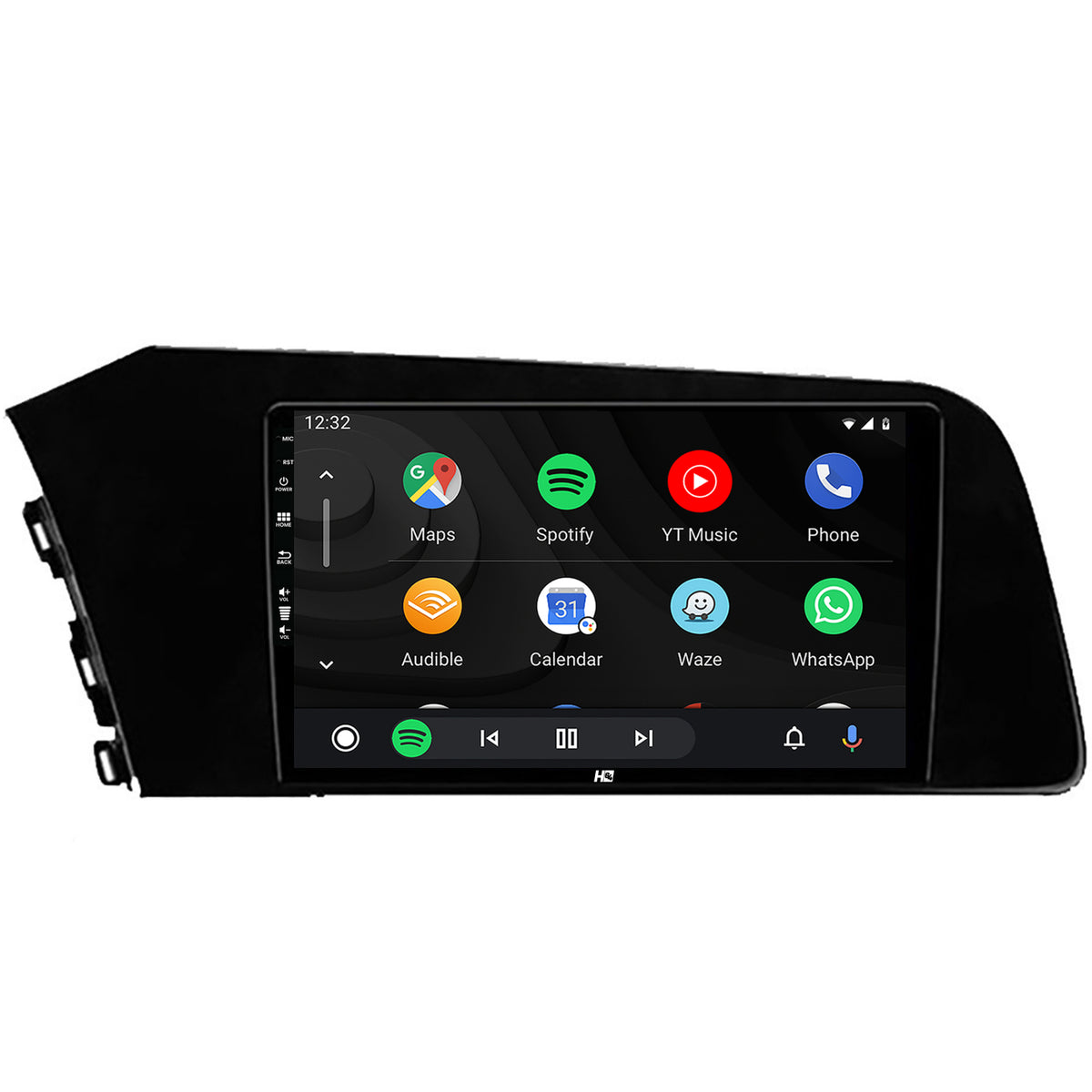 Navigatie HUB64 Hyundai Elantra (2020-Prezent), 2GB RAM, Android, GPS, Wi-FI, Carplay, Android Auto, USB, Bluetooth, Radio, Waze, Touchscreen, 9Inch
