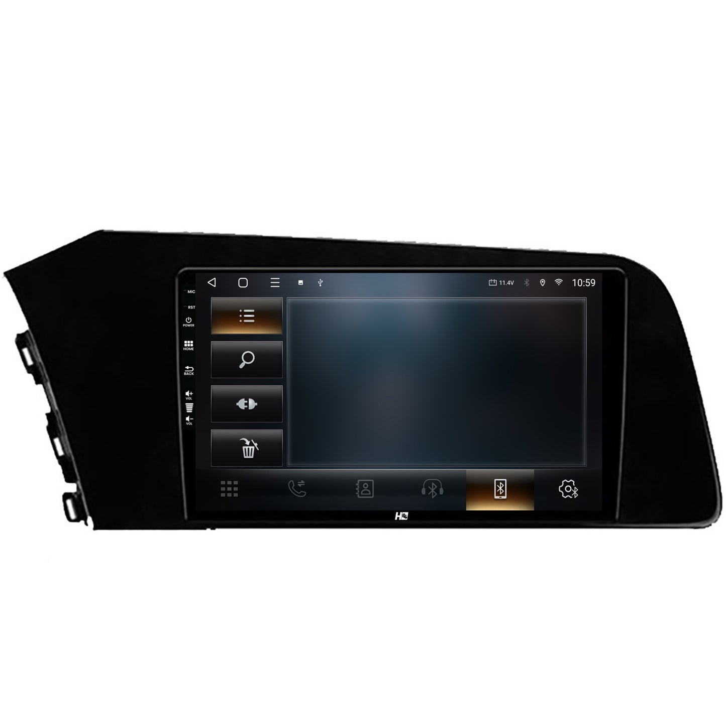 Navigatie HUB64 Hyundai Elantra (2020-Prezent), 8GB RAM, Android, Octacore, Slot Sim 4G, DSP, GPS, Wi-FI, Carplay, Android Auto, USB, Bluetooth, Waze, Touchscreen, 9Inch