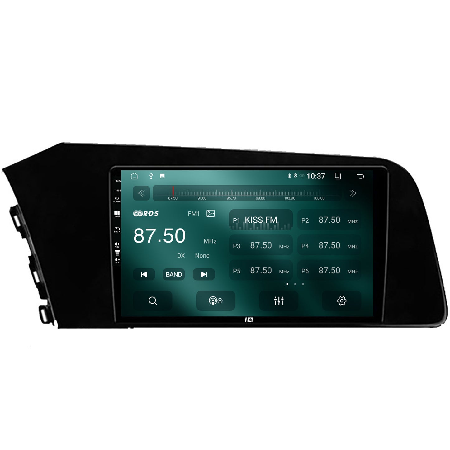 Navigatie HUB64 Hyundai Elantra (2020-Prezent), 2GB RAM, Android, GPS, Wi-FI, Carplay, Android Auto, USB, Bluetooth, Radio, Waze, Touchscreen, 9Inch