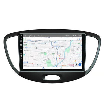Navigatie HUB64 Hyundai I10 (2007-2013), 4GB RAM, Android, Octacore, Slot Sim 4G, DSP, GPS, Wi-FI, Carplay, Android Auto, USB, Bluetooth, Waze, Touchscreen, 9 inch