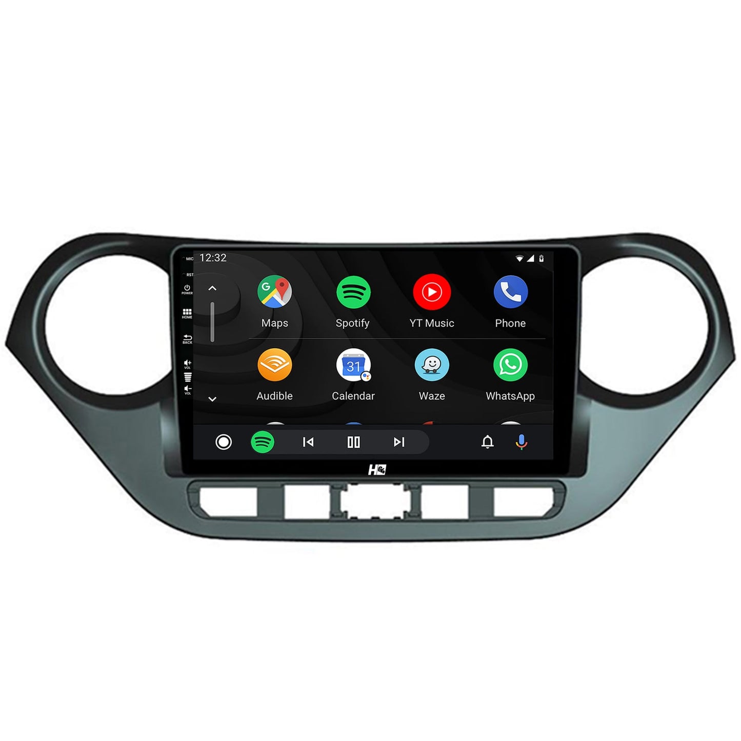 Navigatie HUB64 Hyundai I10 (2013-2017), 4GB RAM, Android, Quadcore, DSP, GPS, Wi-FI, Carplay, Android Auto, USB, Bluetooth, Waze, Touchscreen, 9 inch