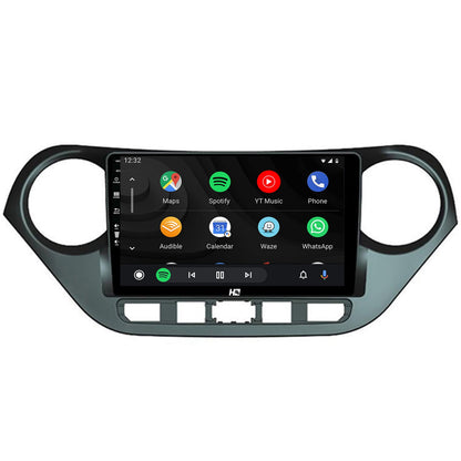 Navigatie HUB64 Hyundai I10 (2013-2017), 4GB RAM, Android, Quadcore, DSP, GPS, Wi-FI, Carplay, Android Auto, USB, Bluetooth, Waze, Touchscreen, 9 inch