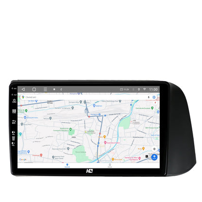 Navigatie HUB64 Hyundai I10 (2020+), 4GB RAM, Android, Quadcore, DSP, GPS, Wi-FI, Carplay, Android Auto, USB, Bluetooth, Waze, Touchscreen, 9 inch