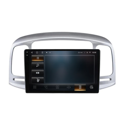 Navigatie HUB64 Hyundai Accent (2006-2011), 8GB RAM, Android, Octacore, Slot Sim 4G, DSP, GPS, Wi-FI, Carplay, Android Auto, USB, Bluetooth, Waze, Touchscreen, 9 Inch