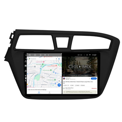 Navigatie HUB64 Hyundai I20 (2014-2018), 6GB RAM, Android, Octacore, Slot Sim 4G, DSP, GPS, Wi-FI, Carplay, Android Auto, USB, Bluetooth, Waze, Touchscreen, 9 Inch