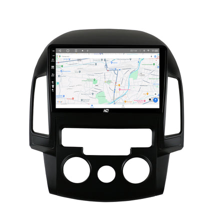 Navigatie HUB64 Hyundai I30 (2007-2012), Clima Manuala, 6GB RAM, Android, Octacore, Slot Sim 4G, DSP, GPS, Wi-FI, Carplay, Android Auto, USB, Bluetooth, Waze, Touchscreen, 9 Inch