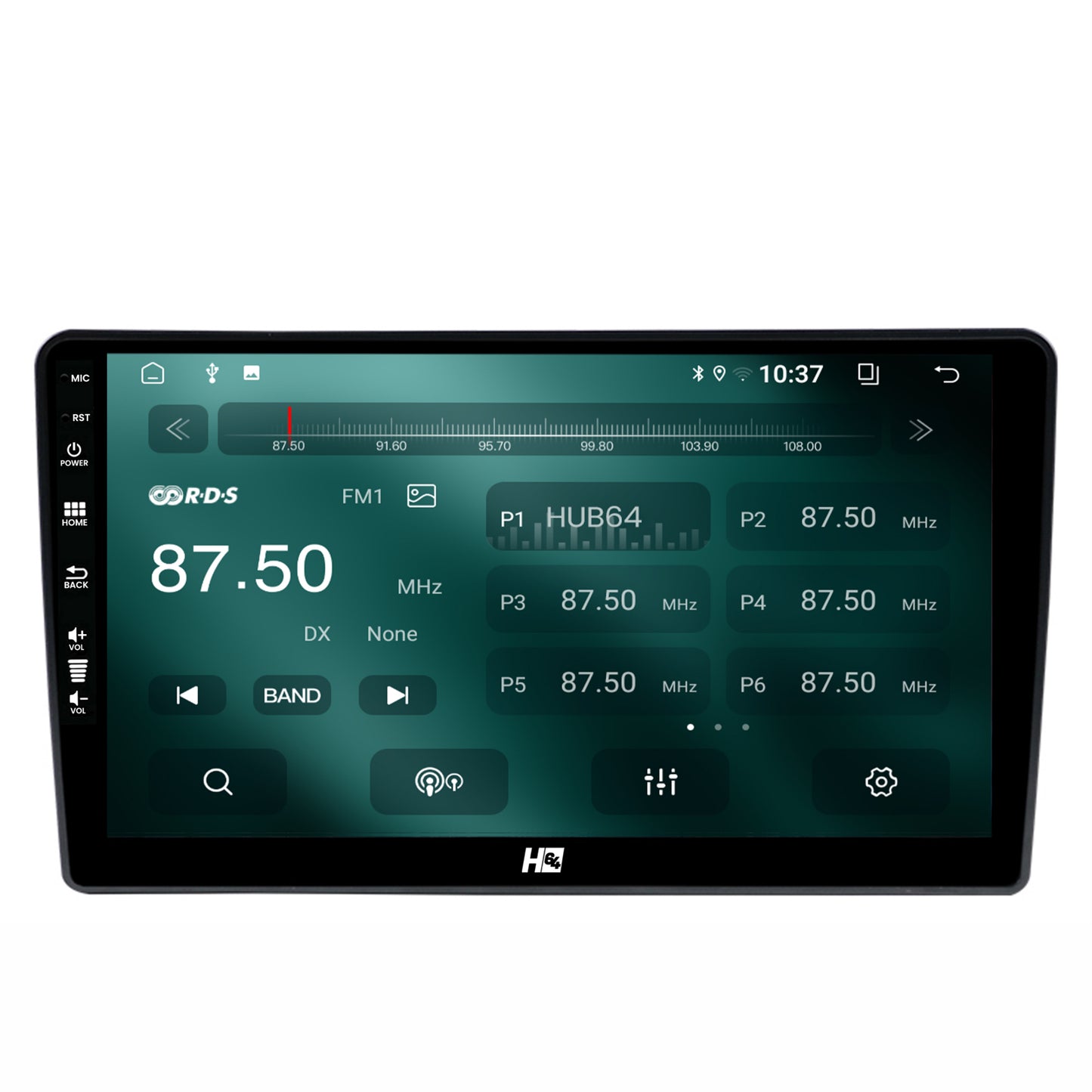 Navigatie HUB64 Hyundai I40 (2012-2020), 2GB RAM, Android, GPS, Wi-FI, Carplay, Android Auto, USB, Bluetooth, Radio, Waze, Touchscreen, 9 inch