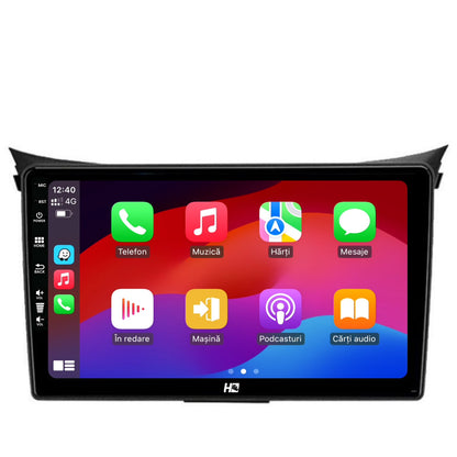 Navigatie HUB64 Hyundai I30 (2012-2016), 4GB RAM, Android, Quadcore, DSP, GPS, Wi-FI, Carplay, Android Auto, USB, Bluetooth, Waze, Touchscreen, 9 inch