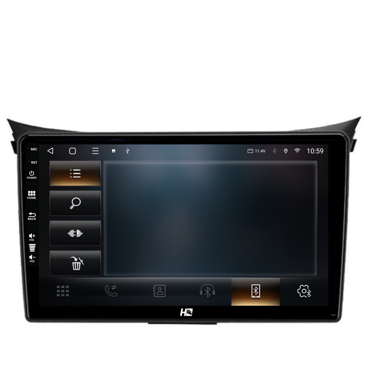 Navigatie HUB64 Hyundai I30 (2012-2016), 8GB RAM, Android, Octacore, Slot Sim 4G, DSP, GPS, Wi-FI, Carplay, Android Auto, USB, Bluetooth, Waze, Touchscreen, 9 Inch