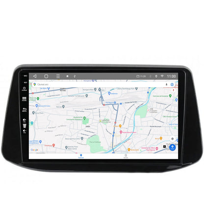 Navigatie HUB64 Hyundai I30 (2017-Prezent), 2GB RAM, Android, GPS, Wi-FI, Carplay, Android Auto, USB, Bluetooth, Radio, Waze, Touchscreen, 9 inch