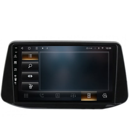 Navigatie HUB64 Hyundai I30 (2017-Prezent), 4GB RAM, Android, Quadcore, DSP, GPS, Wi-FI, Carplay, Android Auto, USB, Bluetooth, Waze, Touchscreen, 9 inch