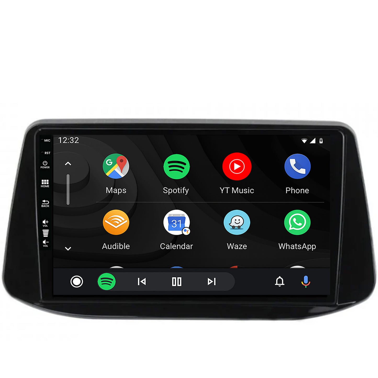 Navigatie HUB64 Hyundai I30 (2017-Prezent), 6GB RAM, Android, Octacore, Slot Sim 4G, DSP, GPS, Wi-FI, Carplay, Android Auto, USB, Bluetooth, Waze, Touchscreen, 9 Inch