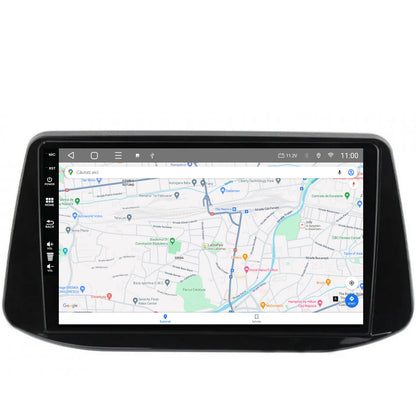 Navigatie HUB64 Hyundai I30 (2017-Prezent), 8GB RAM, Android, Octacore, Slot Sim 4G, DSP, GPS, Wi-FI, Carplay, Android Auto, USB, Bluetooth, Waze, Touchscreen, 9 Inch