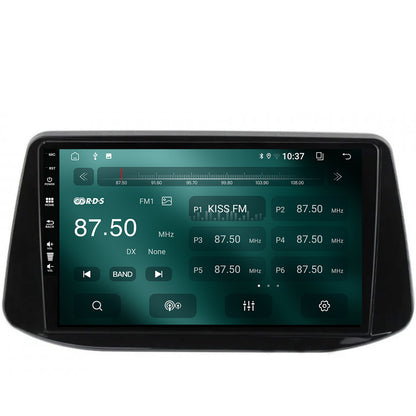 Navigatie HUB64 Hyundai I30 (2017-Prezent), 2GB RAM, Android, GPS, Wi-FI, Carplay, Android Auto, USB, Bluetooth, Radio, Waze, Touchscreen, 9 inch