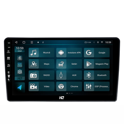 Navigatie HUB64 Hyundai I40 (2012-2020), 2GB RAM, Android, GPS, Wi-FI, Carplay, Android Auto, USB, Bluetooth, Radio, Waze, Touchscreen, 9 inch