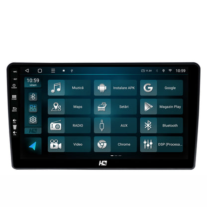 Navigatie HUB64 Hyundai I40 (2012-2020), 4GB RAM, Android, Quadcore, DSP, GPS, Wi-FI, Carplay, Android Auto, USB, Bluetooth, Waze, Touchscreen, 9 inch