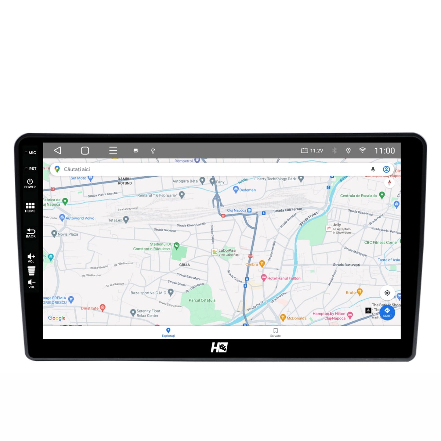 Navigatie HUB64 Hyundai I40 (2012-2020), 6GB RAM, Android, Octacore, Slot Sim 4G, DSP, GPS, Wi-FI, Carplay, Android Auto, USB, Bluetooth, Waze, Touchscreen, 9 Inch