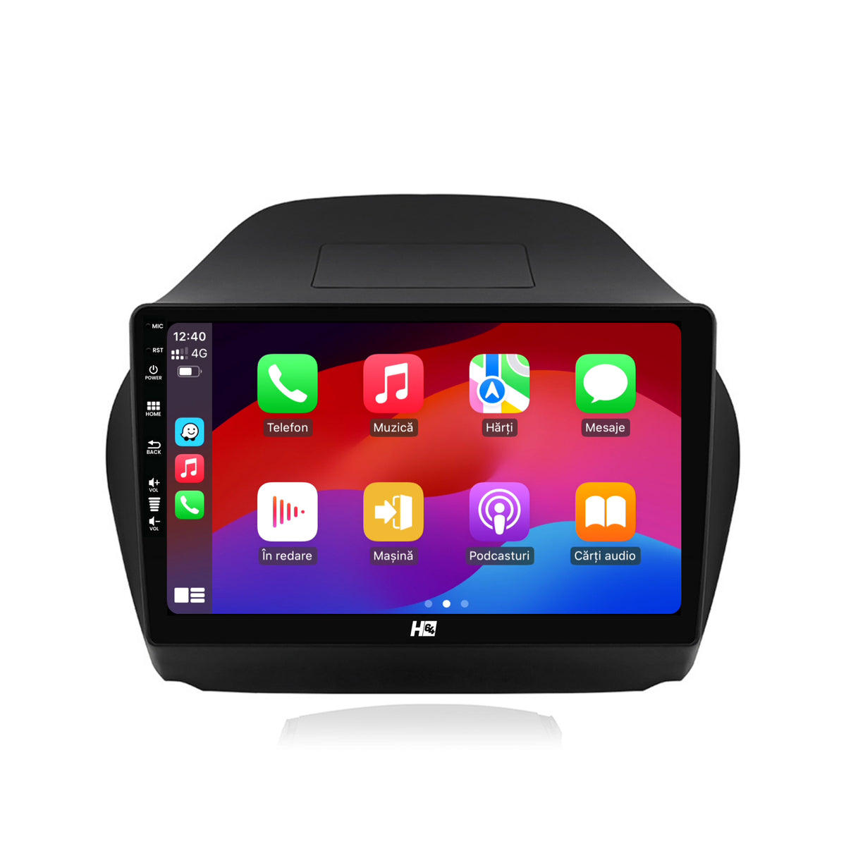 Navigatie HUB64 Hyundai IX35 (2009-2015), 4GB RAM, Android, Quadcore, DSP, GPS, Wi-FI, Carplay, Android Auto, USB, Bluetooth, Waze, Touchscreen, 10.1 Inch