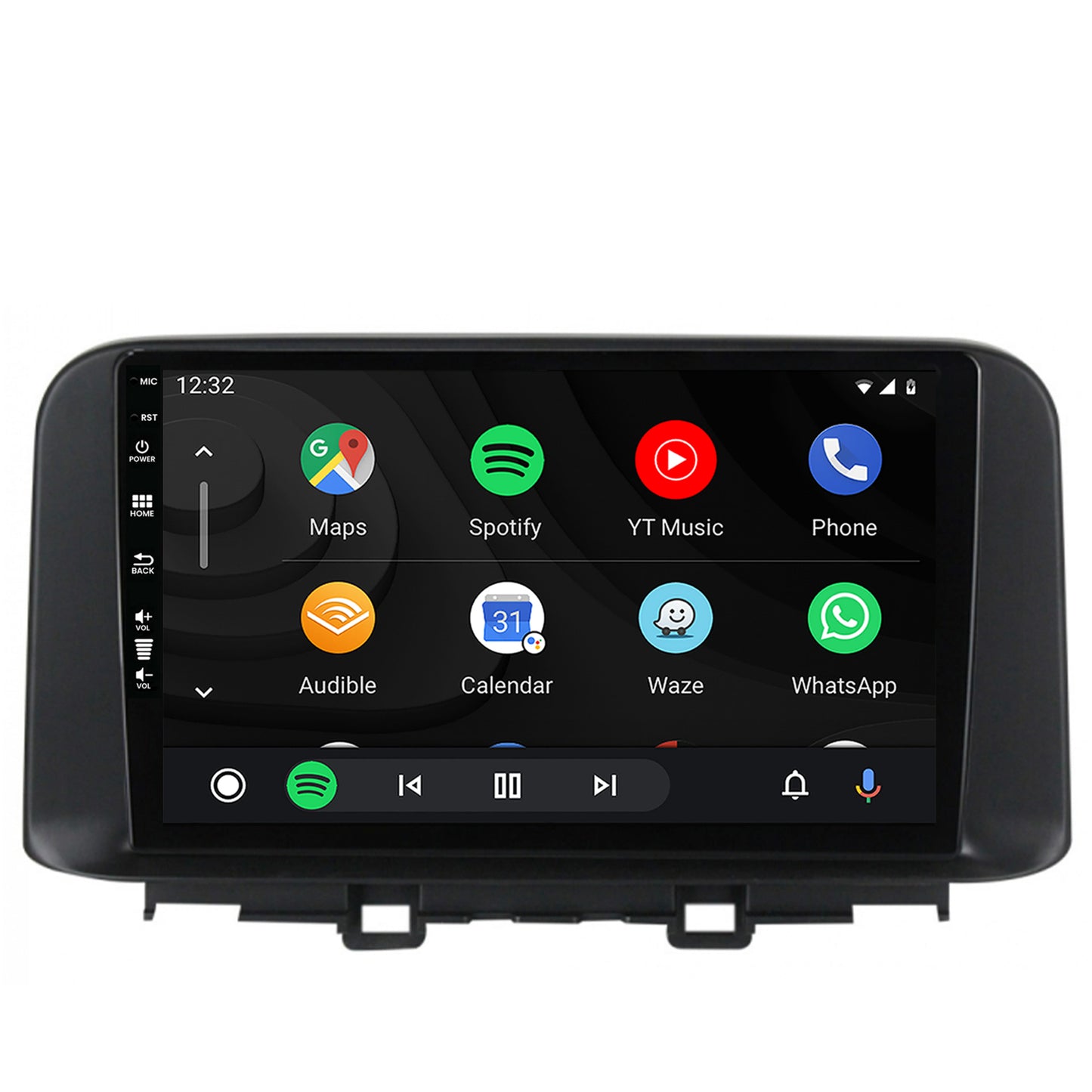 Navigatie HUB64 Hyundai Kona (2018+), 6GB RAM, Android, Octacore, Slot Sim 4G, DSP, GPS, Wi-FI, Carplay, Android Auto, USB, Bluetooth, Waze, Touchscreen, 10.1 Inch
