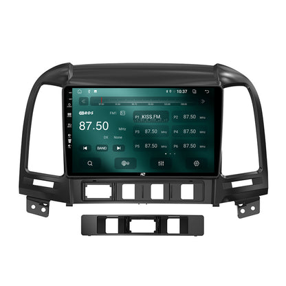 Navigatie HUB64 Hyundai Santa Fe (2006-2012), 2GB RAM, Android, GPS, Wi-FI, Carplay, Android Auto, USB, Bluetooth, Radio, Waze, Touchscreen, 9 inch
