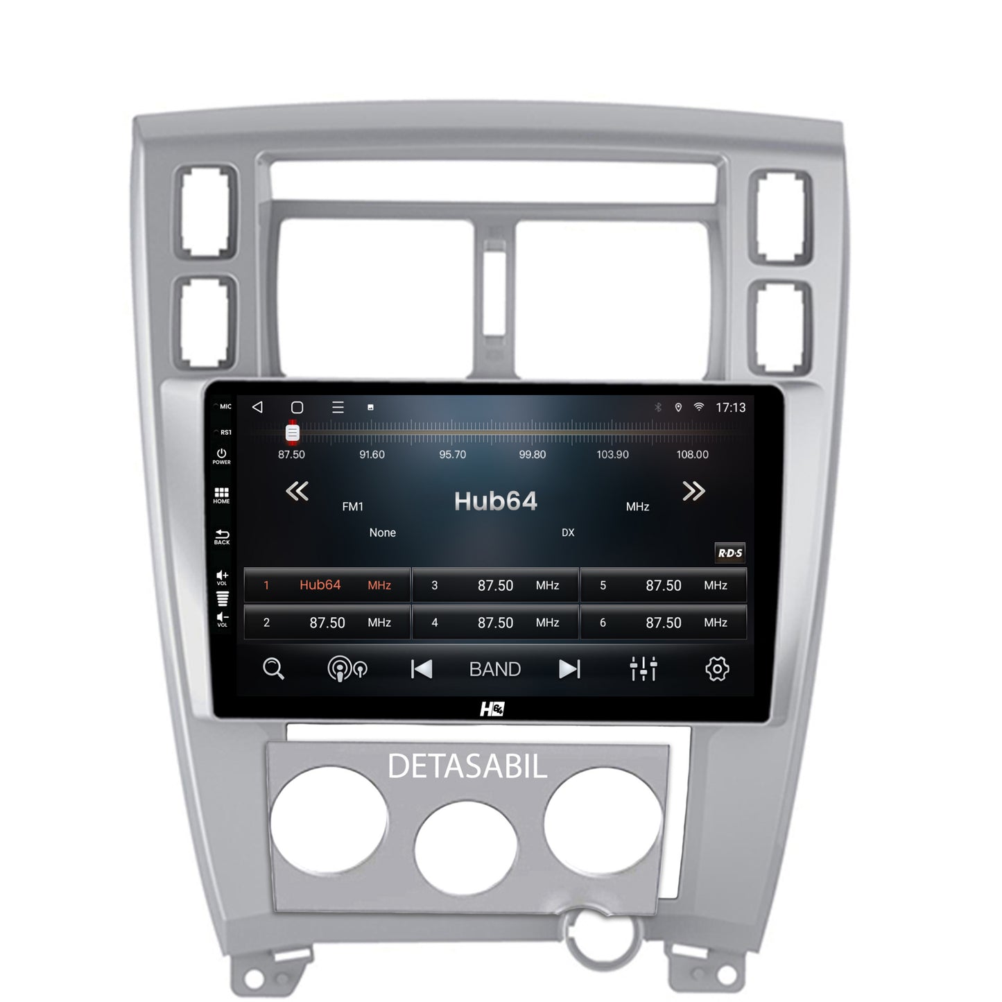 Navigatie HUB64 Hyundai Tucson(2004-2009), 4GB RAM, Android, Octacore, Slot Sim 4G, DSP, GPS, Wi-FI, Carplay, Android Auto, USB, Bluetooth, Waze, Touchscreen, 10.1 Inch