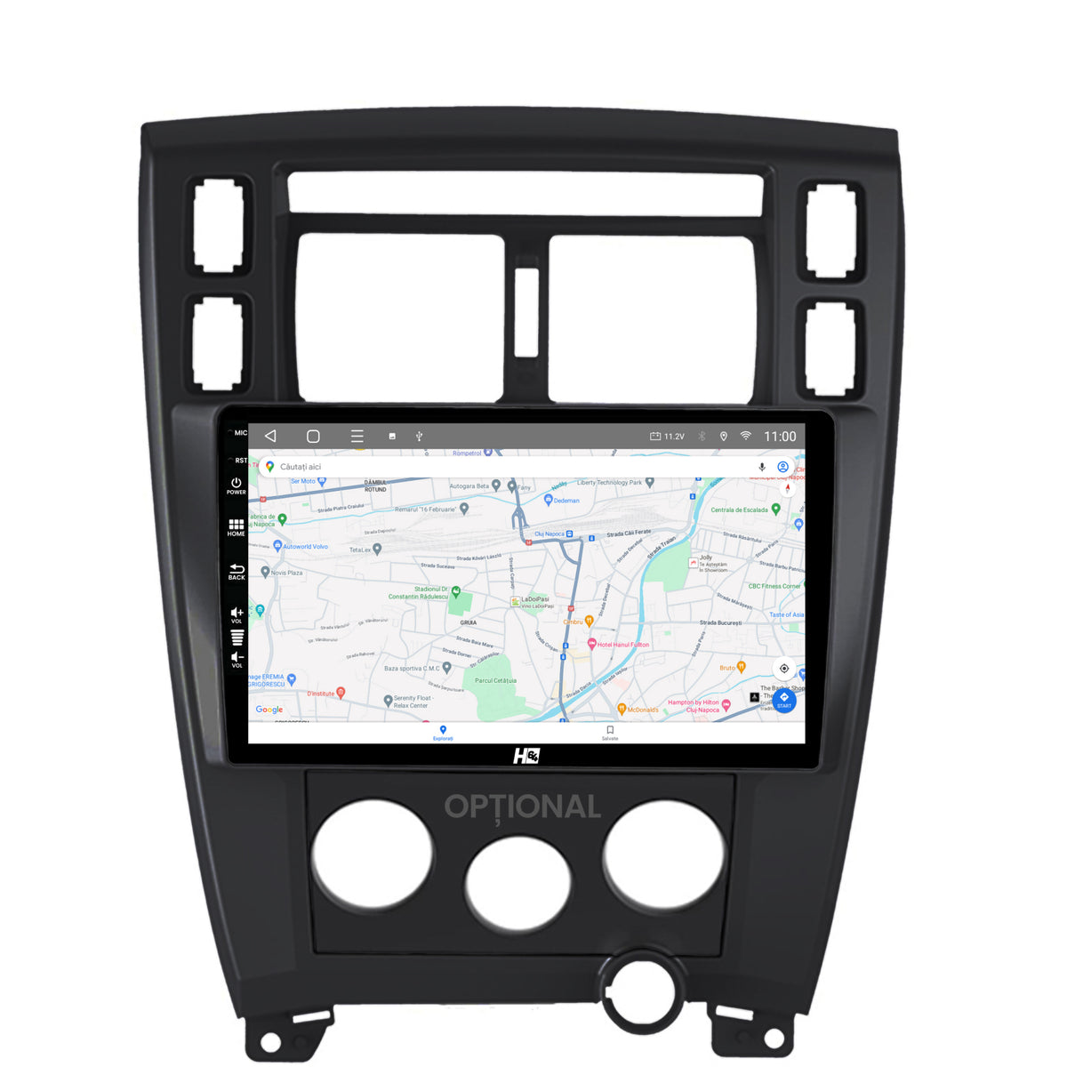 Navigatie HUB64 Hyundai Tucson (2006-2013), 4GB RAM, Android, Octacore, Slot Sim 4G, DSP, GPS, Wi-FI, Carplay, Android Auto, USB, Bluetooth, Waze, Touchscreen, 10.1 inch