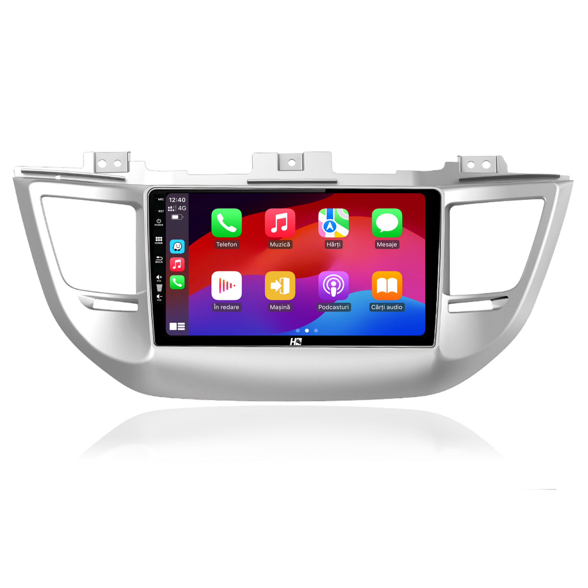 Navigatie HUB64 Hyundai Tucson 3 (2015-2018), 6GB RAM, Android, Octacore, Slot Sim 4G, DSP, GPS, Wi-FI, Carplay, Android Auto, USB, Bluetooth, Waze, Touchscreen, 9 Inch
