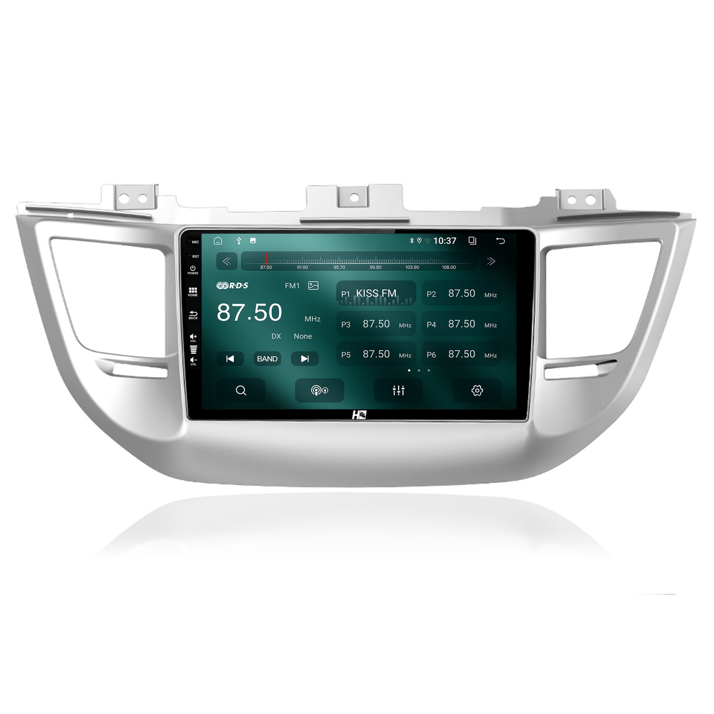 Navigatie HUB64 Hyundai Tucson 3 (2015-2018), 2GB RAM, Android, GPS, Wi-FI, Carplay, Android Auto, USB, Bluetooth, Radio, Waze, Touchscreen, 9 inch