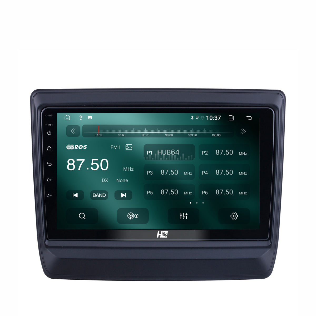 Navigatie HUB64 Isuzu D-MAX (2020+), 2GB RAM, Android, GPS, Wi-FI, Carplay, Android Auto, USB, Bluetooth, Radio, Waze, Touchscreen, 9 inch