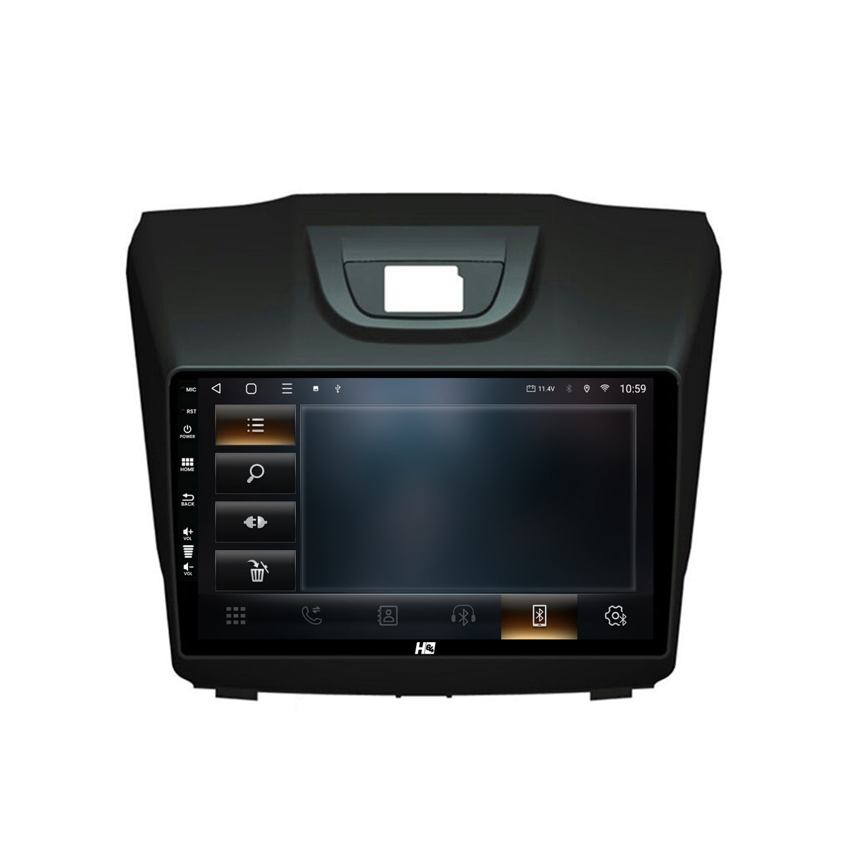 Navigatie HUB64 Isuzu D-MAX (2015+), 4GB RAM, Android, Octacore, Slot Sim 4G, DSP, GPS, Wi-FI, Carplay, Android Auto, USB, Bluetooth, Waze, Touchscreen, 9 inch