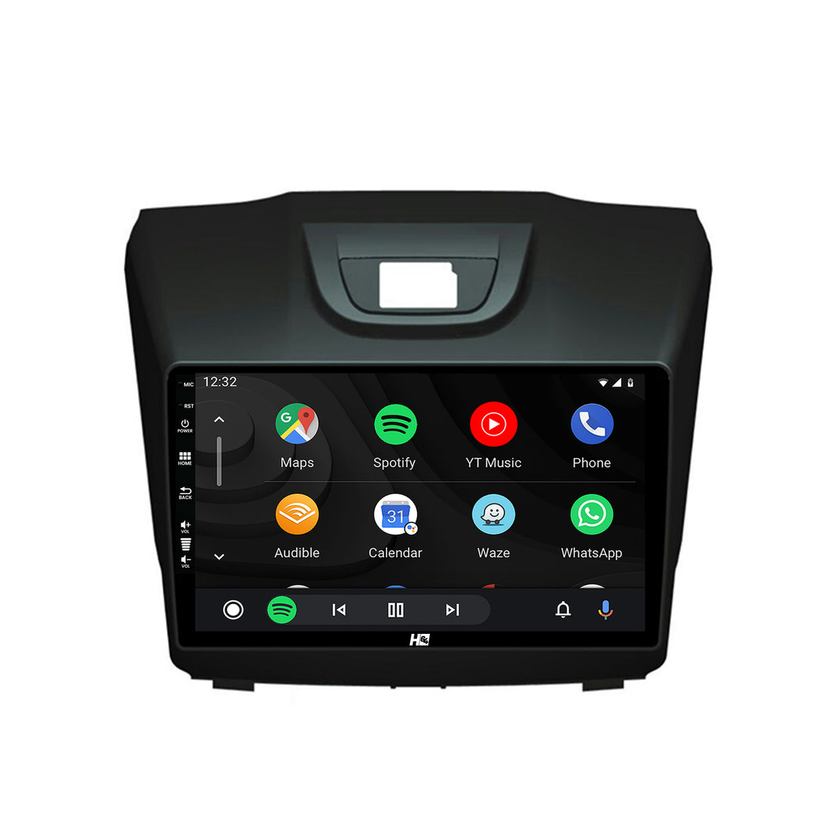 Navigatie HUB64 Isuzu D-MAX (2015+), 4GB RAM, Android, Octacore, Slot Sim 4G, DSP, GPS, Wi-FI, Carplay, Android Auto, USB, Bluetooth, Waze, Touchscreen, 9 inch